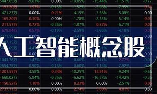人工智能的股票龙头股有哪些(人工智能ai股票龙头股)_https://www.xzdzchf.com_科创板_第1张