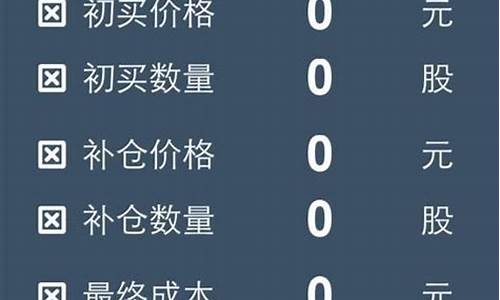 补仓成本计算器(补仓成本计算器下载)_https://www.xzdzchf.com_北交所_第1张