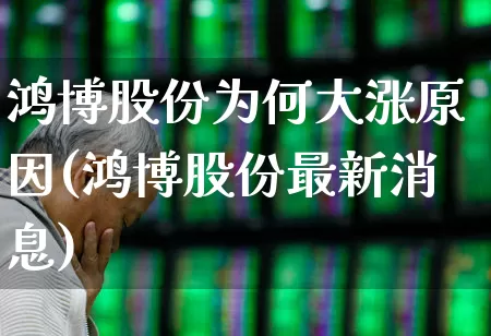 鸿博股份为何大涨原因(鸿博股份最新消息)_https://www.xzdzchf.com_深交所_第1张