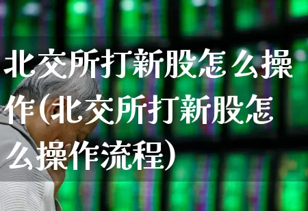 北交所打新股怎么操作(北交所打新股怎么操作流程)_https://www.xzdzchf.com_北交所_第1张