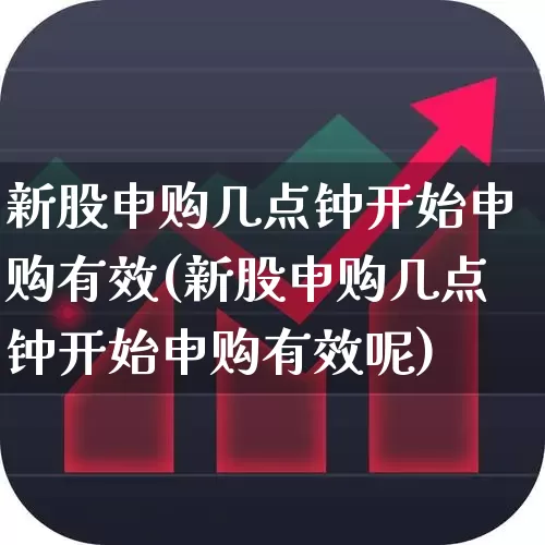 新股申购几点钟开始申购有效(新股申购几点钟开始申购有效呢)_https://www.xzdzchf.com_深交所_第1张