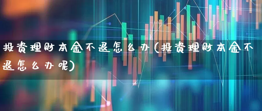 投资理财本金不退怎么办(投资理财本金不退怎么办呢)_https://www.xzdzchf.com_创业板_第1张