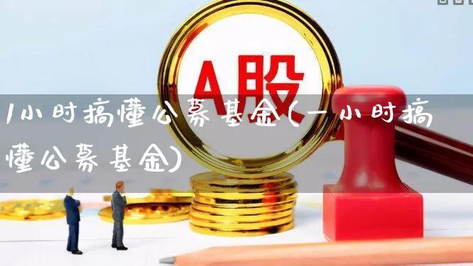 1小时搞懂公募基金(一小时搞懂公募基金)_https://www.xzdzchf.com_科创板_第1张