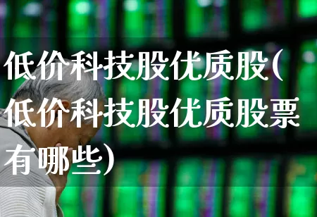 低价科技股优质股(低价科技股优质股票有哪些)_https://www.xzdzchf.com_北交所_第1张