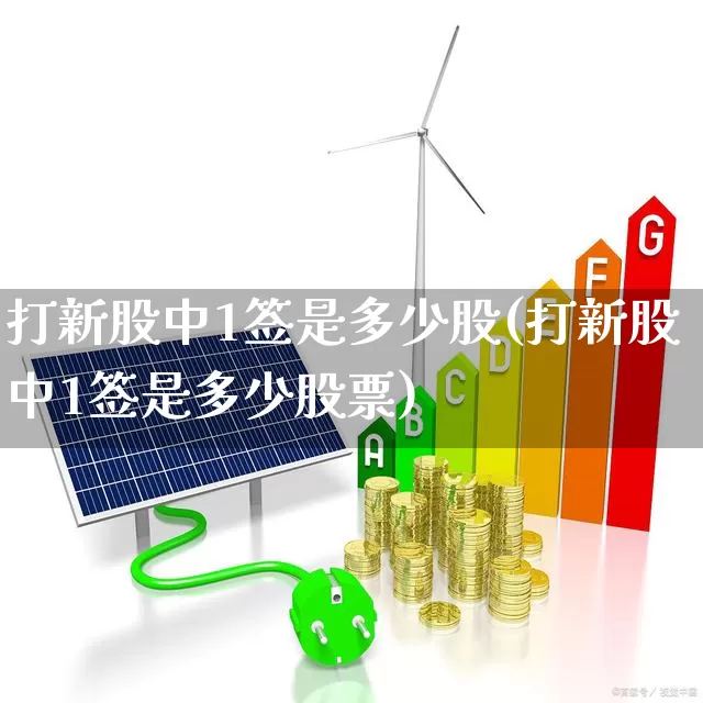 打新股中1签是多少股(打新股中1签是多少股票)_https://www.xzdzchf.com_上交所_第1张
