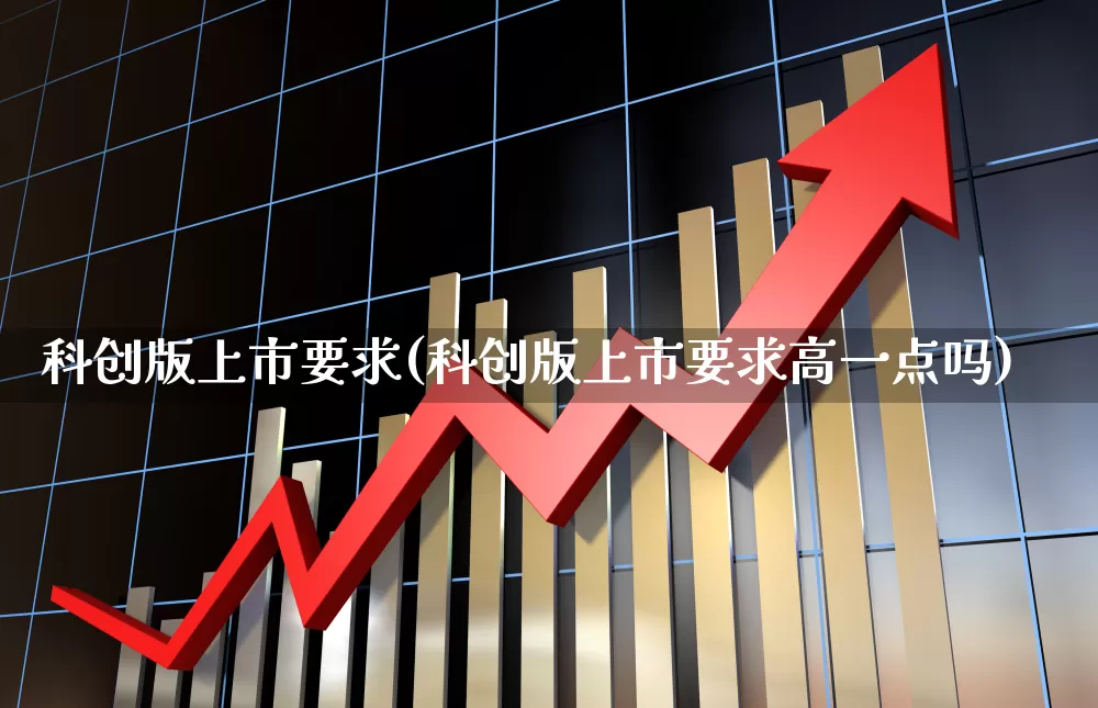 科创版上市要求(科创版上市要求高一点吗)_https://www.xzdzchf.com_北交所_第1张