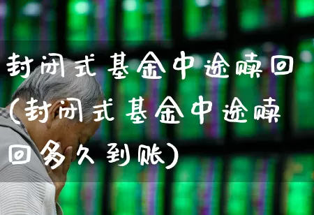 封闭式基金中途赎回(封闭式基金中途赎回多久到账)_https://www.xzdzchf.com_创业板_第1张