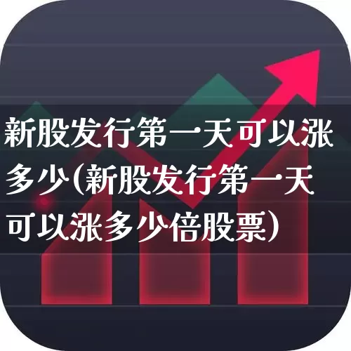 新股发行第一天可以涨多少(新股发行第一天可以涨多少倍股票)_https://www.xzdzchf.com_科创板_第1张