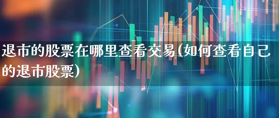 退市的股票在哪里查看交易(如何查看自己的退市股票)_https://www.xzdzchf.com_科创板_第1张
