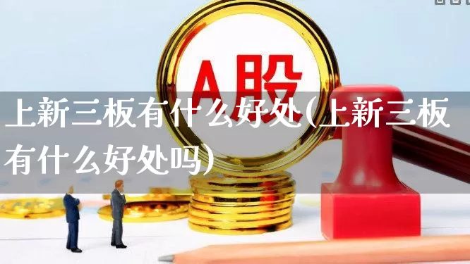 上新三板有什么好处(上新三板有什么好处吗)_https://www.xzdzchf.com_科创板_第1张