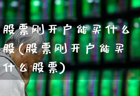 股票刚开户能买什么股(股票刚开户能买什么股票)_https://www.xzdzchf.com_北交所_第1张