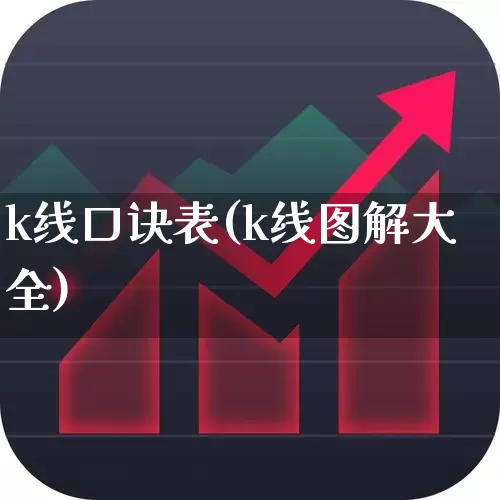k线口诀表(k线图解大全)_https://www.xzdzchf.com_深交所_第1张