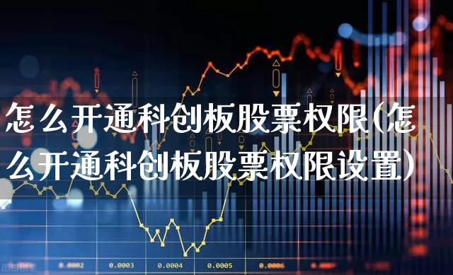 怎么开通科创板股票权限(怎么开通科创板股票权限设置)_https://www.xzdzchf.com_北交所_第1张
