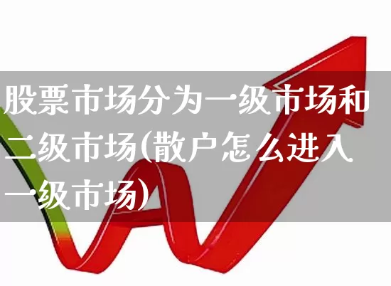 股票市场分为一级市场和二级市场(散户怎么进入一级市场)_https://www.xzdzchf.com_科创板_第1张