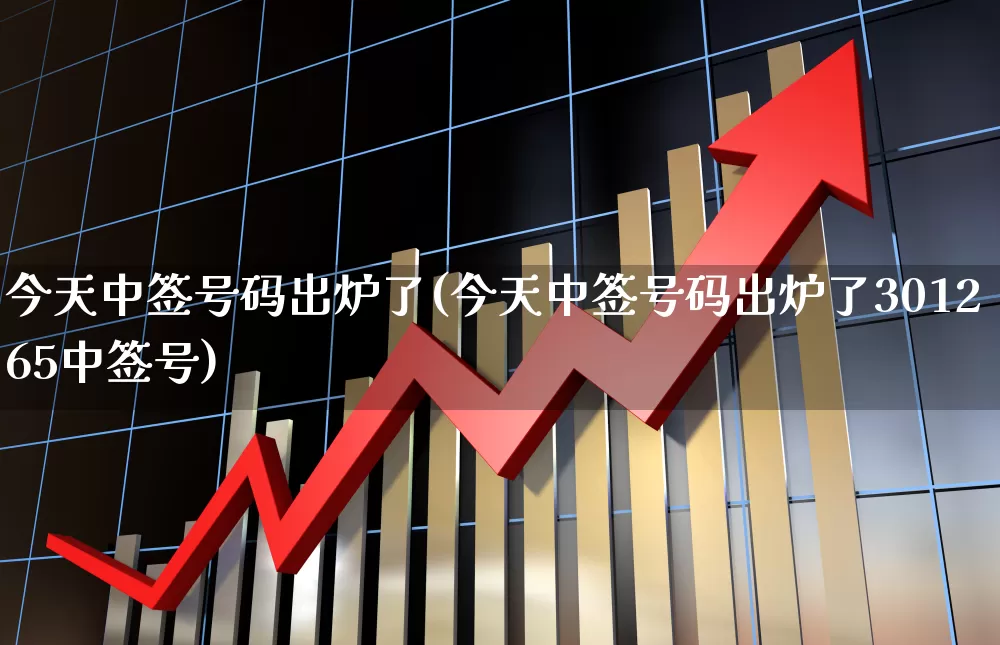 今天中签号码出炉了(今天中签号码出炉了301265中签号)_https://www.xzdzchf.com_科创板_第1张