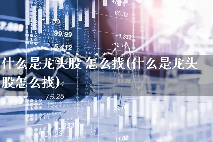 什么是龙头股 怎么找(什么是龙头股怎么找)_https://www.xzdzchf.com_科创板_第1张