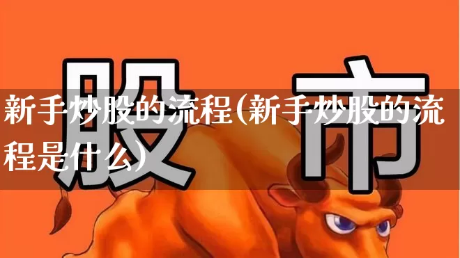 新手炒股的流程(新手炒股的流程是什么)_https://www.xzdzchf.com_科创板_第1张