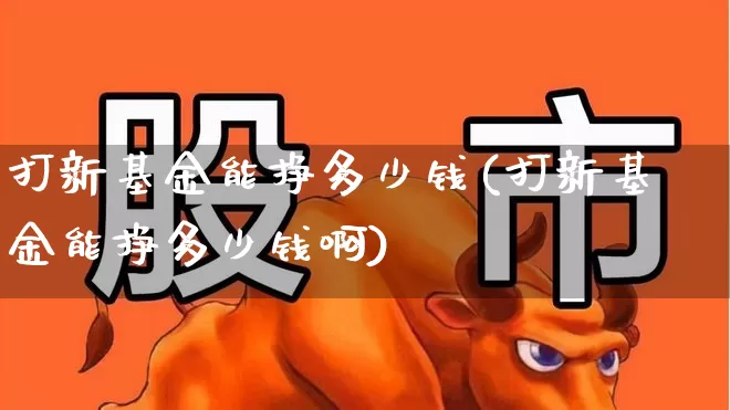 打新基金能挣多少钱(打新基金能挣多少钱啊)_https://www.xzdzchf.com_上交所_第1张