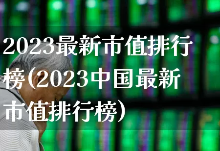 2023最新市值排行榜(2023中国最新市值排行榜)_https://www.xzdzchf.com_上交所_第1张