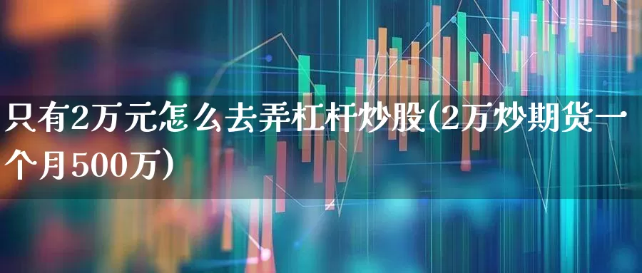 只有2万元怎么去弄杠杆炒股(2万炒期货一个月500万)_https://www.xzdzchf.com_创业板_第1张