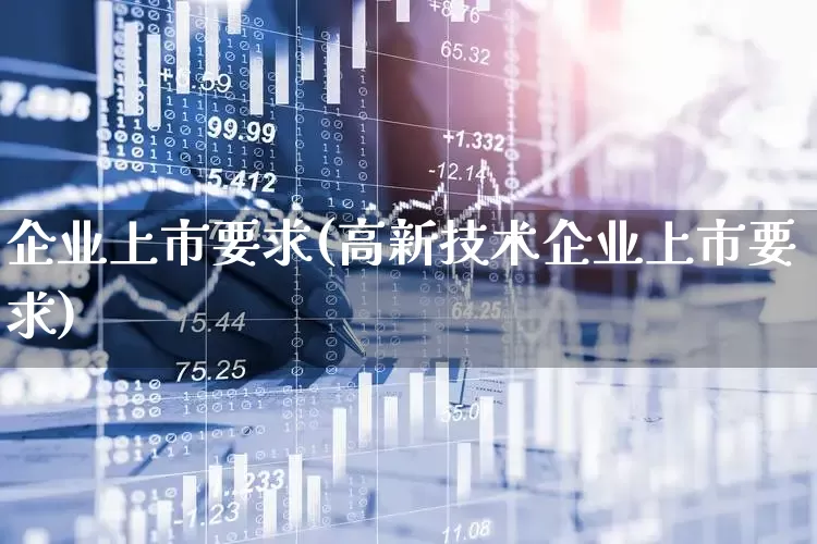 企业上市要求(高新技术企业上市要求)_https://www.xzdzchf.com_深交所_第1张