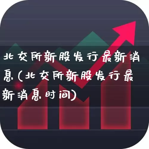北交所新股发行最新消息(北交所新股发行最新消息时间)_https://www.xzdzchf.com_深交所_第1张