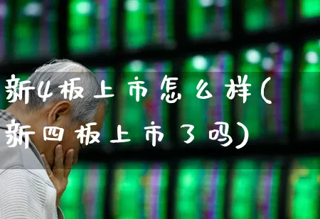 新4板上市怎么样(新四板上市了吗)_https://www.xzdzchf.com_北交所_第1张