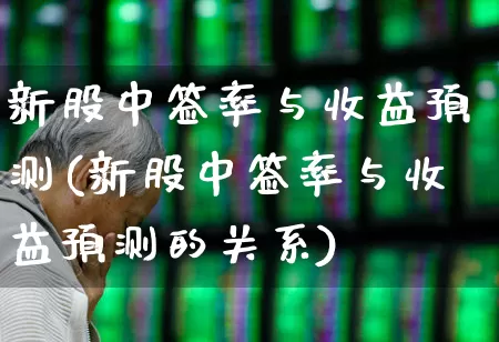新股中签率与收益预测(新股中签率与收益预测的关系)_https://www.xzdzchf.com_北交所_第1张