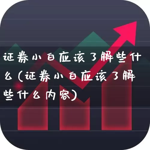 证券小白应该了解些什么(证券小白应该了解些什么内容)_https://www.xzdzchf.com_创业板_第1张