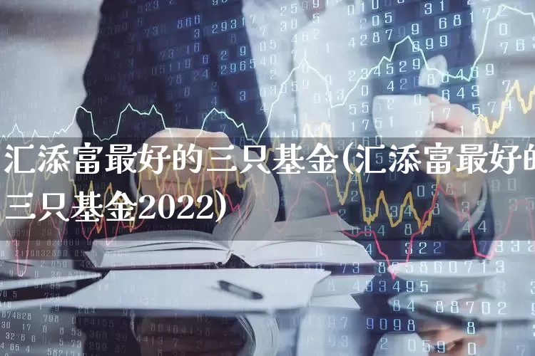 汇添富最好的三只基金(汇添富最好的三只基金2022)_https://www.xzdzchf.com_科创板_第1张