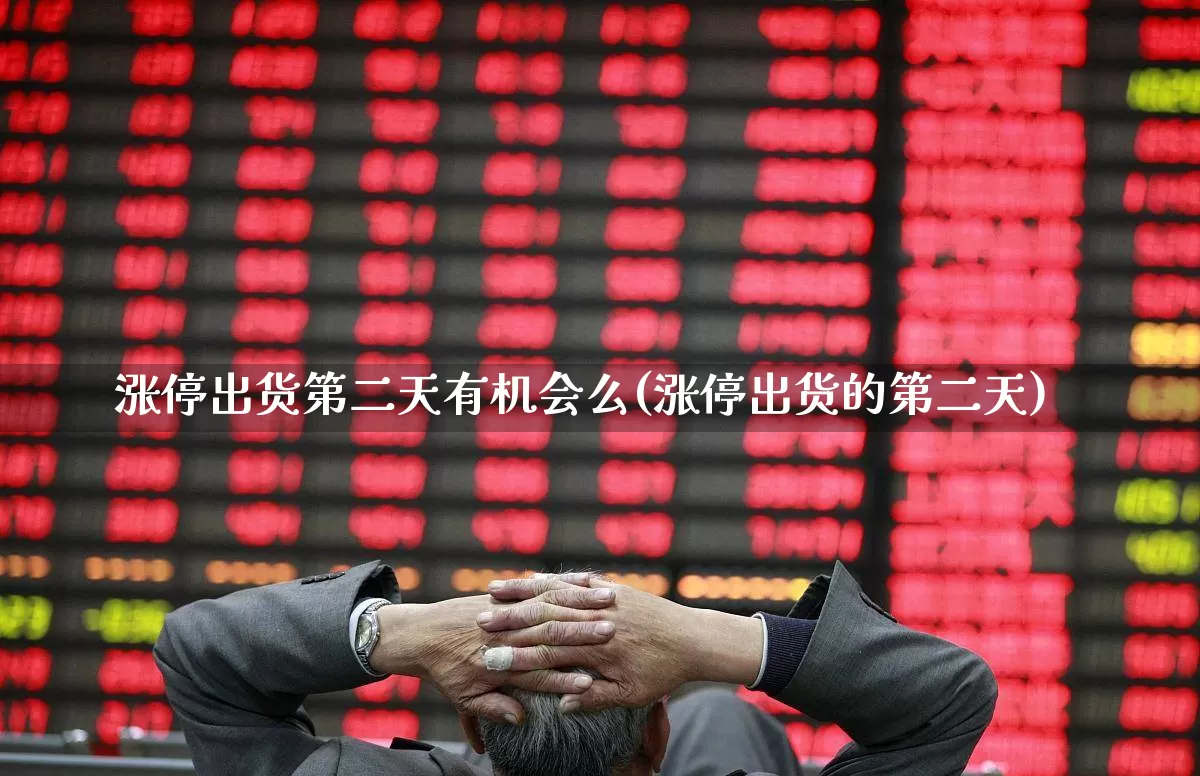 涨停出货第二天有机会么(涨停出货的第二天)_https://www.xzdzchf.com_北交所_第1张