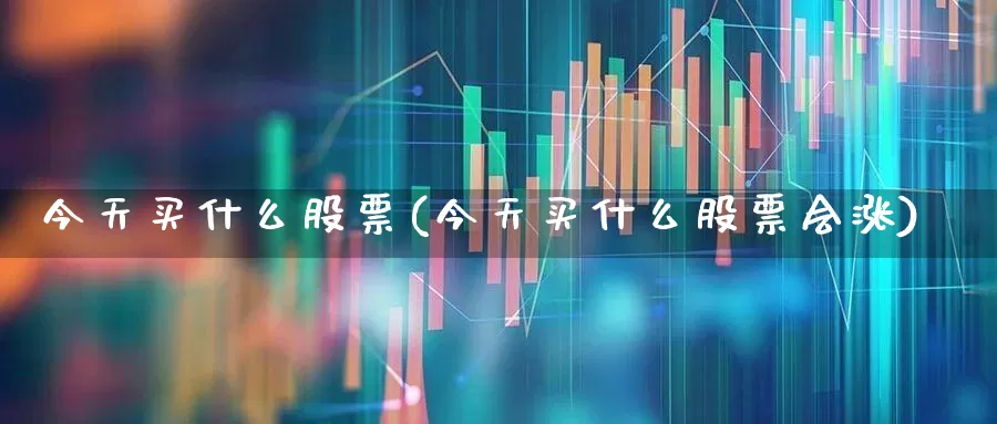 今天买什么股票(今天买什么股票会涨)_https://www.xzdzchf.com_深交所_第1张
