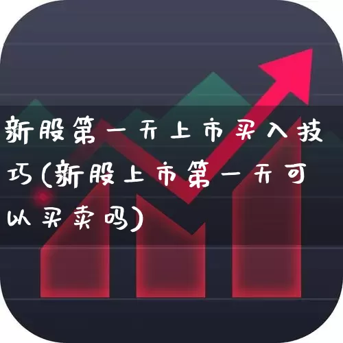 新股第一天上市买入技巧(新股上市第一天可以买卖吗)_https://www.xzdzchf.com_科创板_第1张