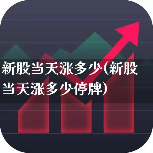 新股当天涨多少(新股当天涨多少停牌)_https://www.xzdzchf.com_北交所_第1张