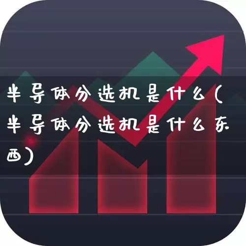 半导体分选机是什么(半导体分选机是什么东西)_https://www.xzdzchf.com_科创板_第1张