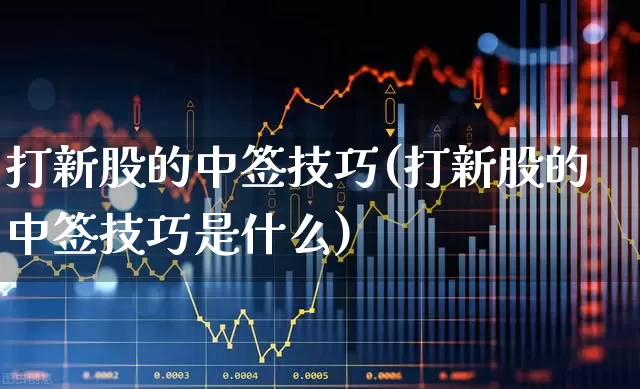 打新股的中签技巧(打新股的中签技巧是什么)_https://www.xzdzchf.com_深交所_第1张