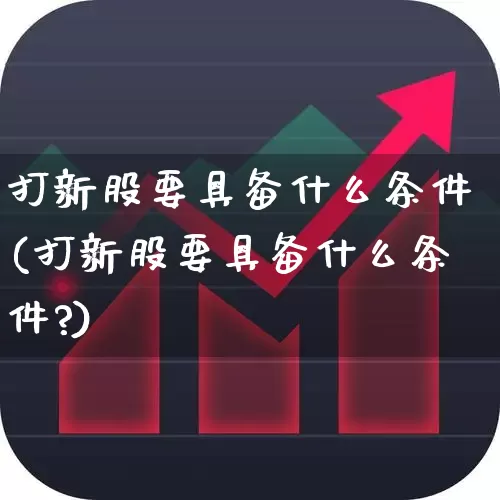 打新股要具备什么条件(打新股要具备什么条件?)_https://www.xzdzchf.com_深交所_第1张
