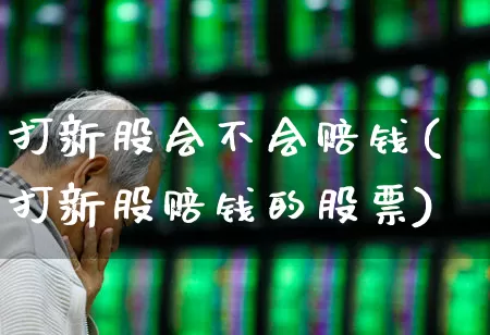 打新股会不会赔钱(打新股赔钱的股票)_https://www.xzdzchf.com_北交所_第1张
