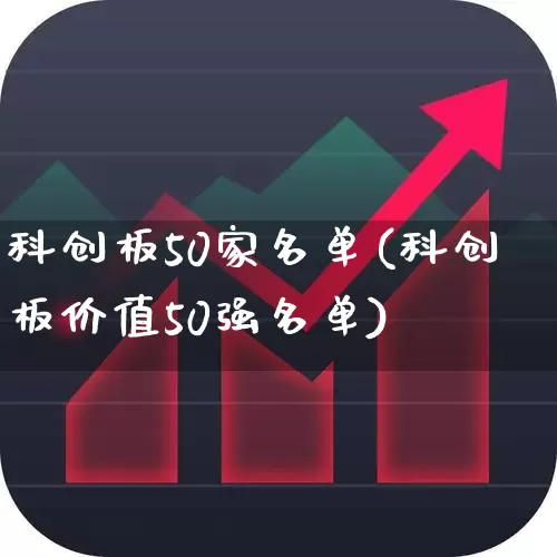 科创板50家名单(科创板价值50强名单)_https://www.xzdzchf.com_北交所_第1张