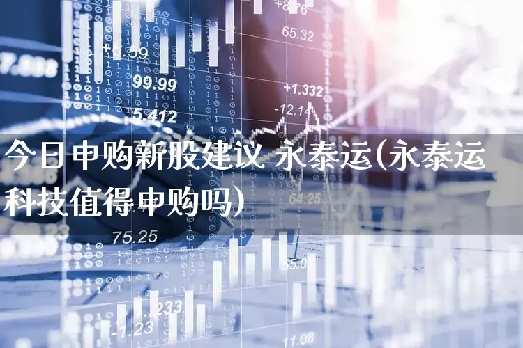 今日申购新股建议 永泰运(永泰运科技值得申购吗)_深交所_第1张_财经网 今日申购新股建议 永泰运(永泰运科技值得申购吗)_https://www.xzdzchf.com_深交所_第1张