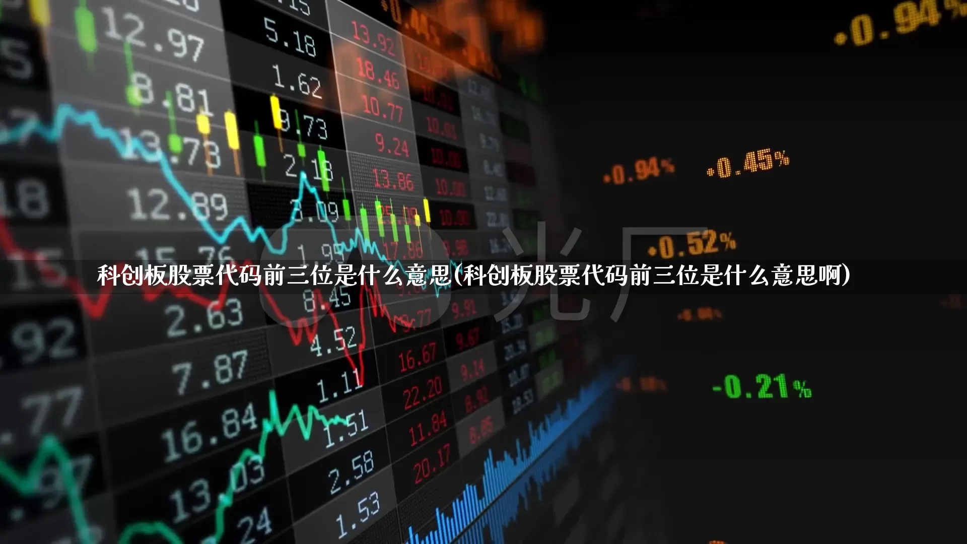 科创板股票代码前三位是什么意思(科创板股票代码前三位是什么意思啊)_https://www.xzdzchf.com_北交所_第1张