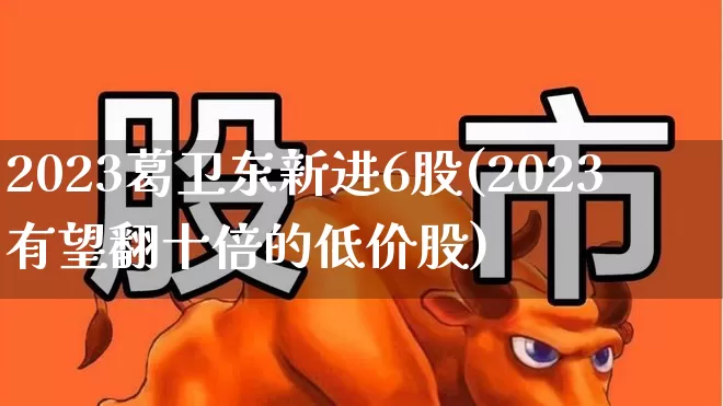 2023葛卫东新进6股(2023有望翻十倍的低价股)_https://www.xzdzchf.com_北交所_第1张