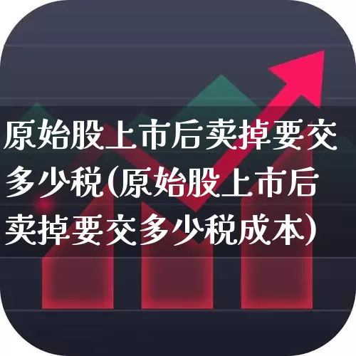 原始股上市后卖掉要交多少税(原始股上市后卖掉要交多少税成本)_https://www.xzdzchf.com_科创板_第1张
