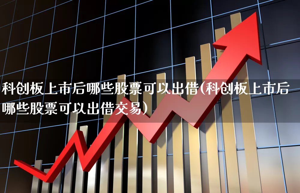 科创板上市后哪些股票可以出借(科创板上市后哪些股票可以出借交易)_https://www.xzdzchf.com_北交所_第1张