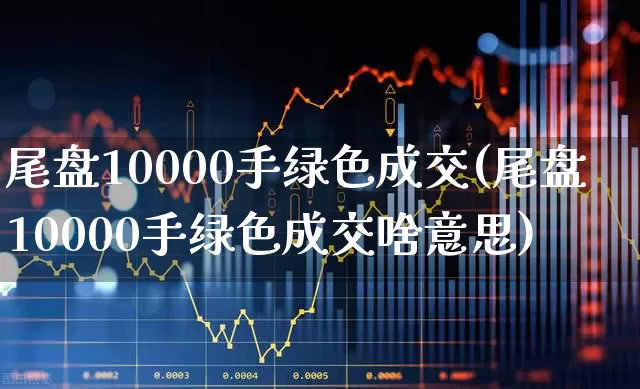 尾盘10000手绿色成交(尾盘10000手绿色成交啥意思)_https://www.xzdzchf.com_科创板_第1张