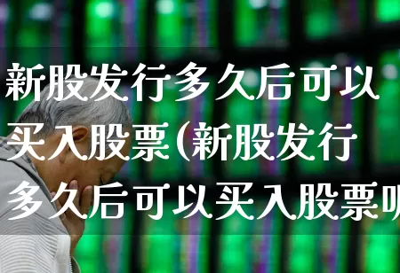 新股发行多久后可以买入股票(新股发行多久后可以买入股票呢)_https://www.xzdzchf.com_北交所_第1张