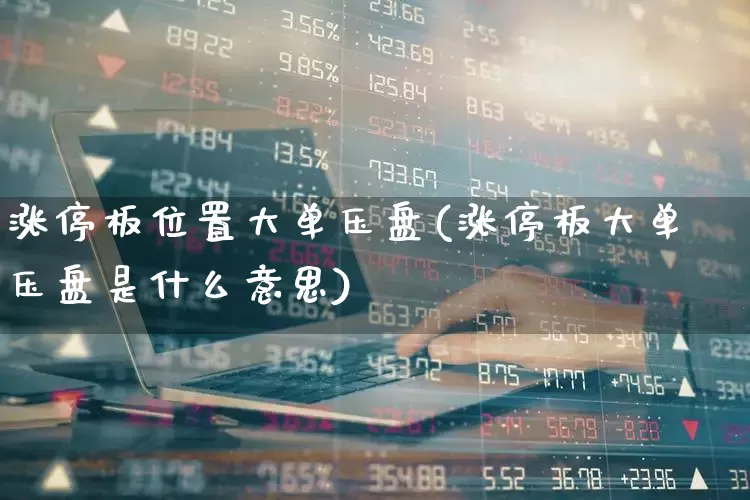 涨停板位置大单压盘(涨停板大单压盘是什么意思)_https://www.xzdzchf.com_科创板_第1张