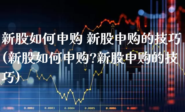 新股如何申购 新股申购的技巧(新股如何申购?新股申购的技巧)_https://www.xzdzchf.com_上交所_第1张