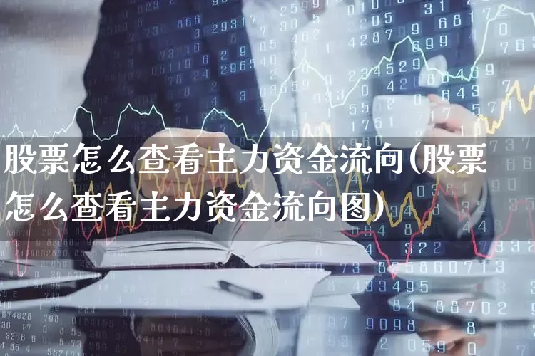 股票怎么查看主力资金流向(股票怎么查看主力资金流向图)_https://www.xzdzchf.com_科创板_第1张