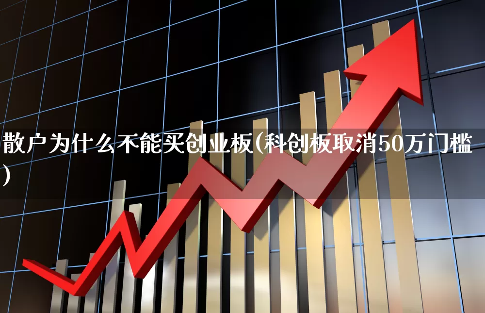 散户为什么不能买创业板(科创板取消50万门槛)_https://www.xzdzchf.com_创业板_第1张